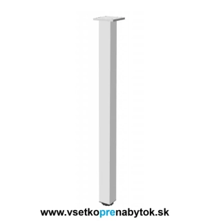 Noha stolová hranatá GTV 46 x 46 mm, výška 710, 820 mm