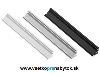 LED profil GTV GLAX - rohový 2 m